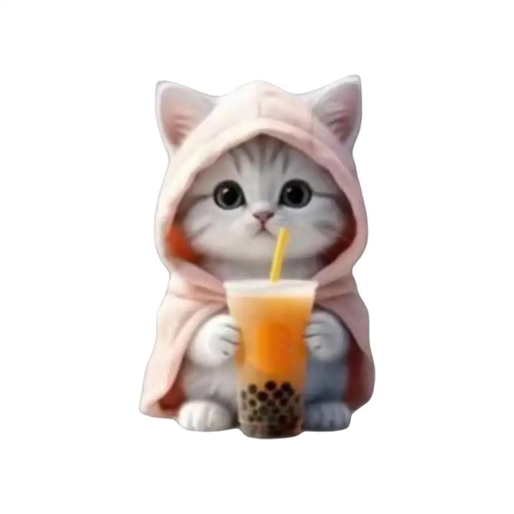Car Outlet Vent Perfume Clips 2D Cat  Air Freshener Diffuser Conditioning Aromatherapy Perfume Clip Car Interior Decoration