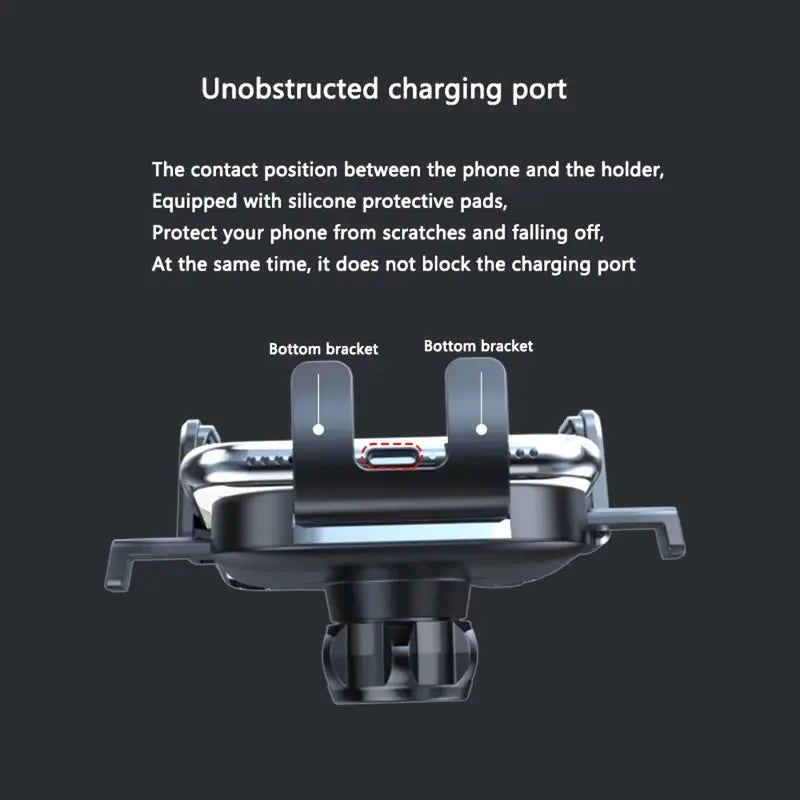 New Car Phone Holder Universal Car Foldable Rotatable GPS Phone Stand Air Vent Mounts Auto Interior Accessories Car Bracket