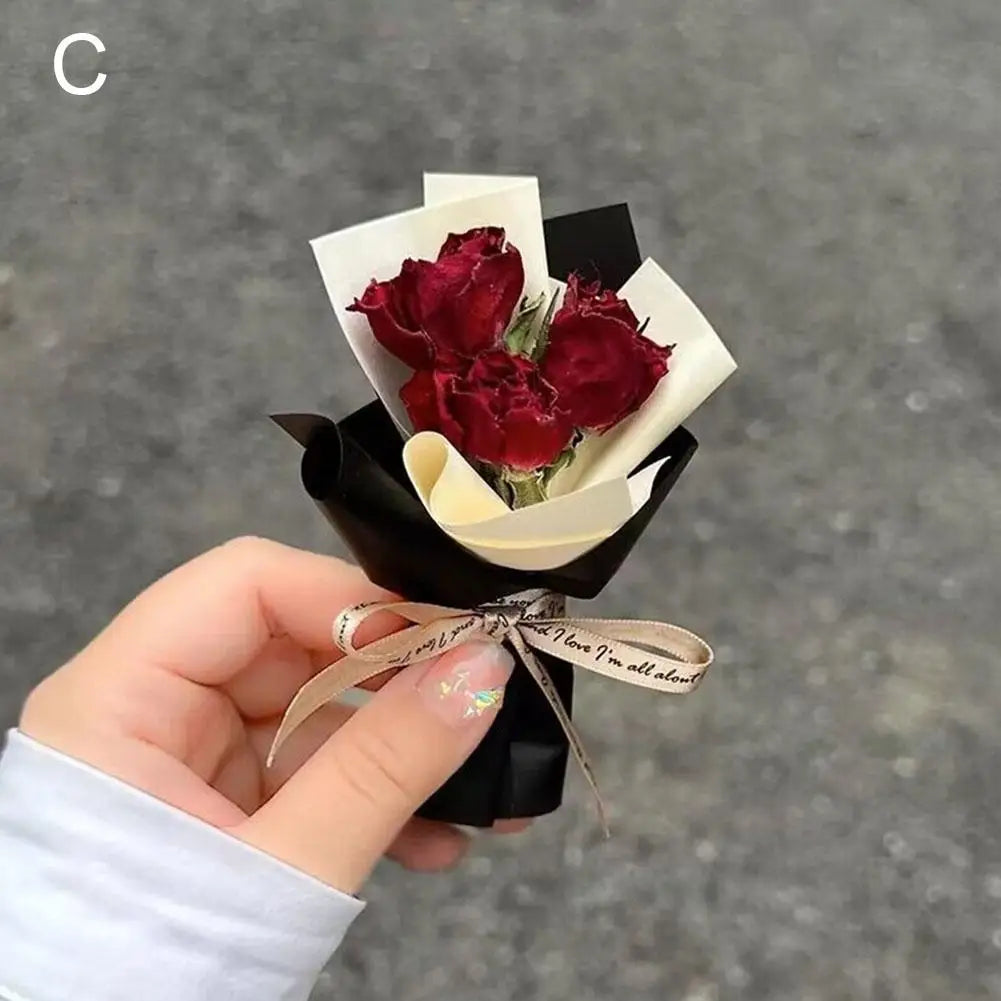 Car Dried Flowers Air Outlet Clip Air Vent Fragrance Clip Perfume Decoration Creative Flowers Car Perfume Diffuser Accessories