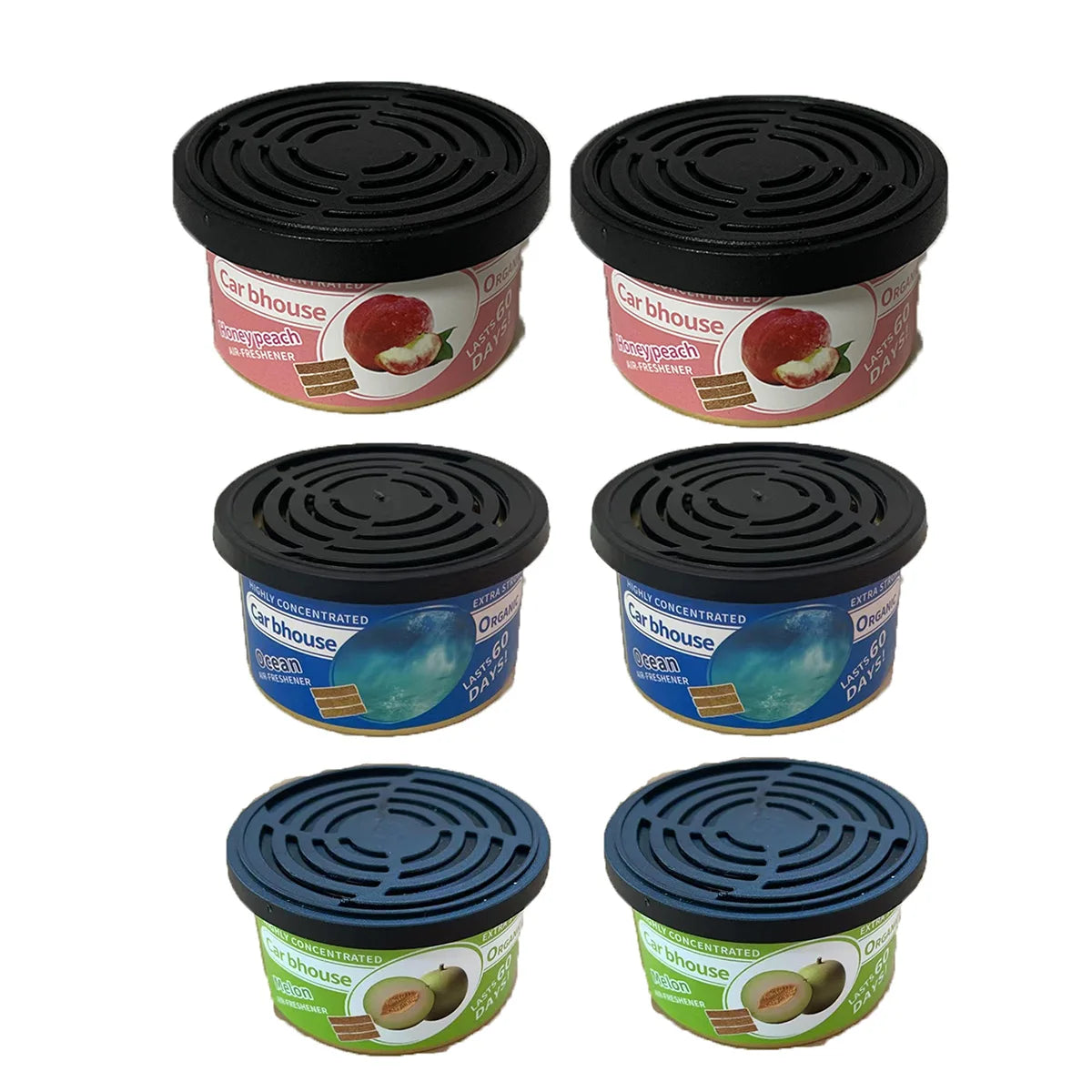 High-end car aroma diffuser, small wooden fragrance canister, car perfume, car perfume, car balm, car ornament