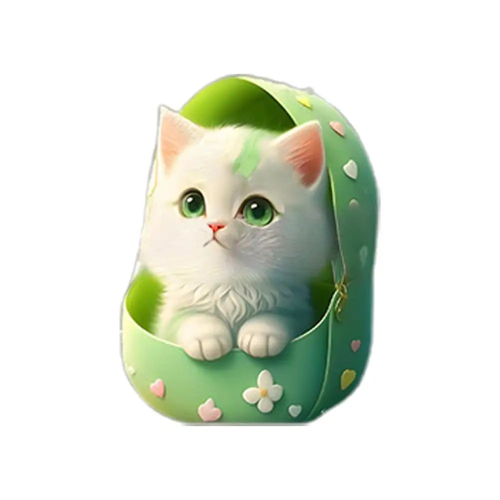 Car Outlet Vent Perfume Clips 2D Cat  Air Freshener Diffuser Conditioning Aromatherapy Perfume Clip Car Interior Decoration