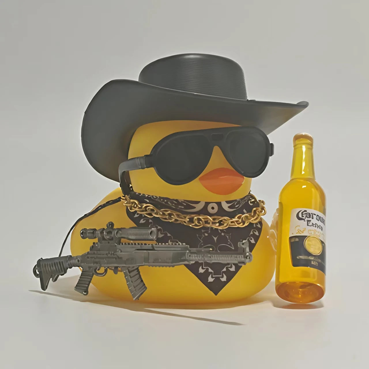 Fortunate Duck Car Dashboard Decoration Rich Duck Decoration for Car Home Office Ornament Unique Gift for Friend Family