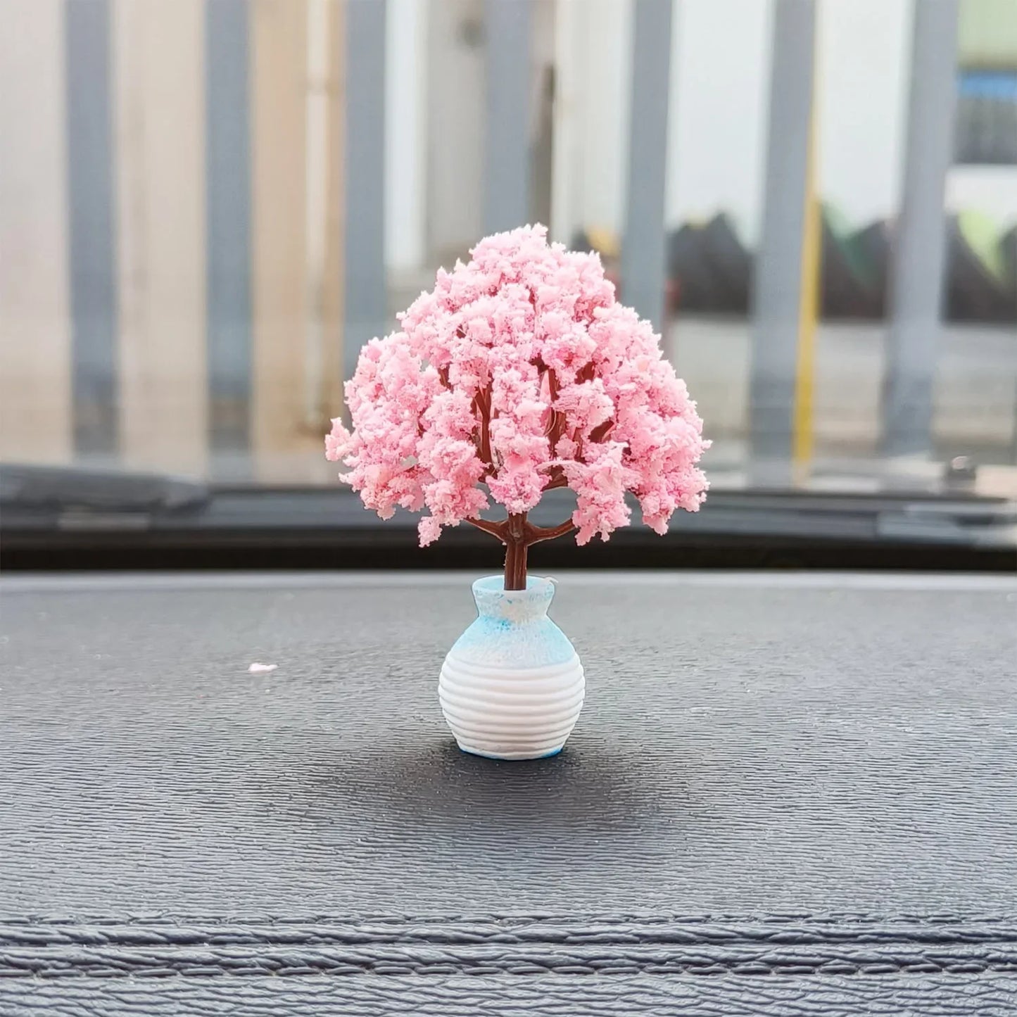 Car Mini Interior Decoration Simulation Flower Tree Accessories Creative Cars Cute Center Console Ornaments Accesorios Para Auto