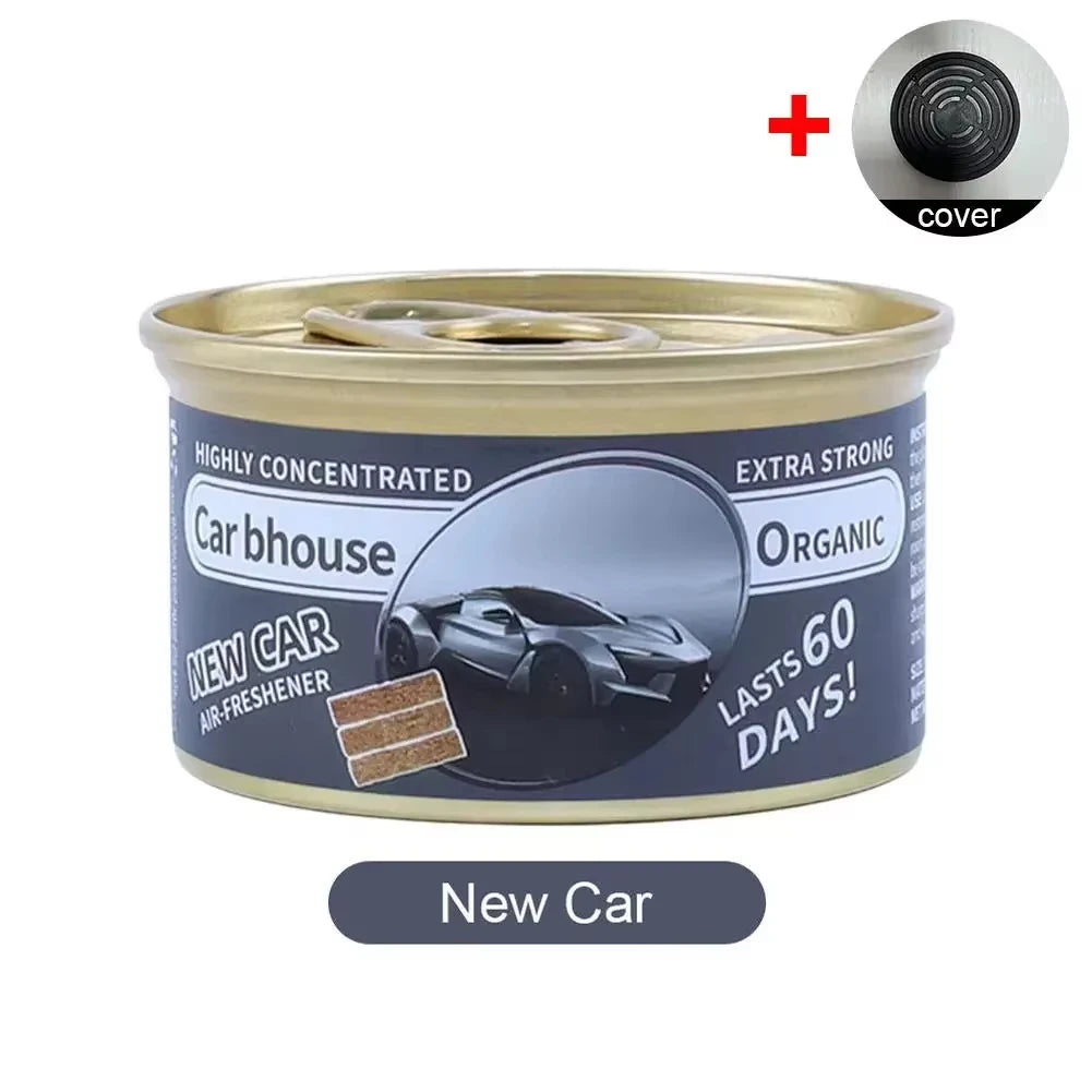 High-end car aroma diffuser, small wooden fragrance canister, car perfume, car perfume, car balm, car ornament