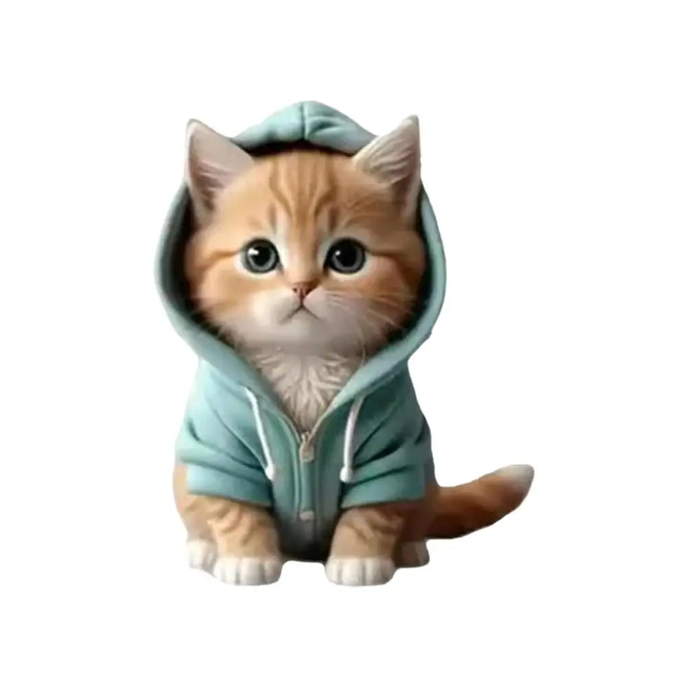 Car Outlet Vent Perfume Clips 2D Cat  Air Freshener Diffuser Conditioning Aromatherapy Perfume Clip Car Interior Decoration