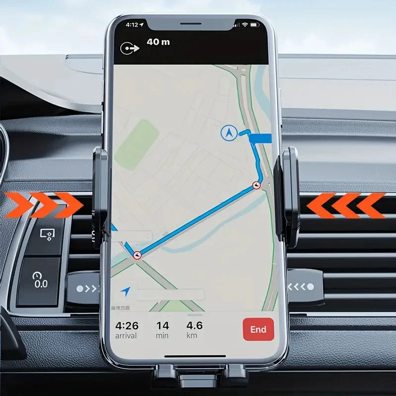 New Car Phone Holder Universal Car Foldable Rotatable GPS Phone Stand Air Vent Mounts Auto Interior Accessories Car Bracket
